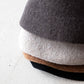 mature ha.　bell hat - lamb wool