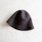 mature ha.　bell hat - lamb wool