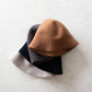 mature ha.　bell hat - lamb wool
