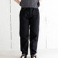 HATSKI Loose Tapered Washi Denim -Black- Denim01-W