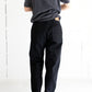HATSKI Loose Tapered Washi Denim -Black- Denim01-W