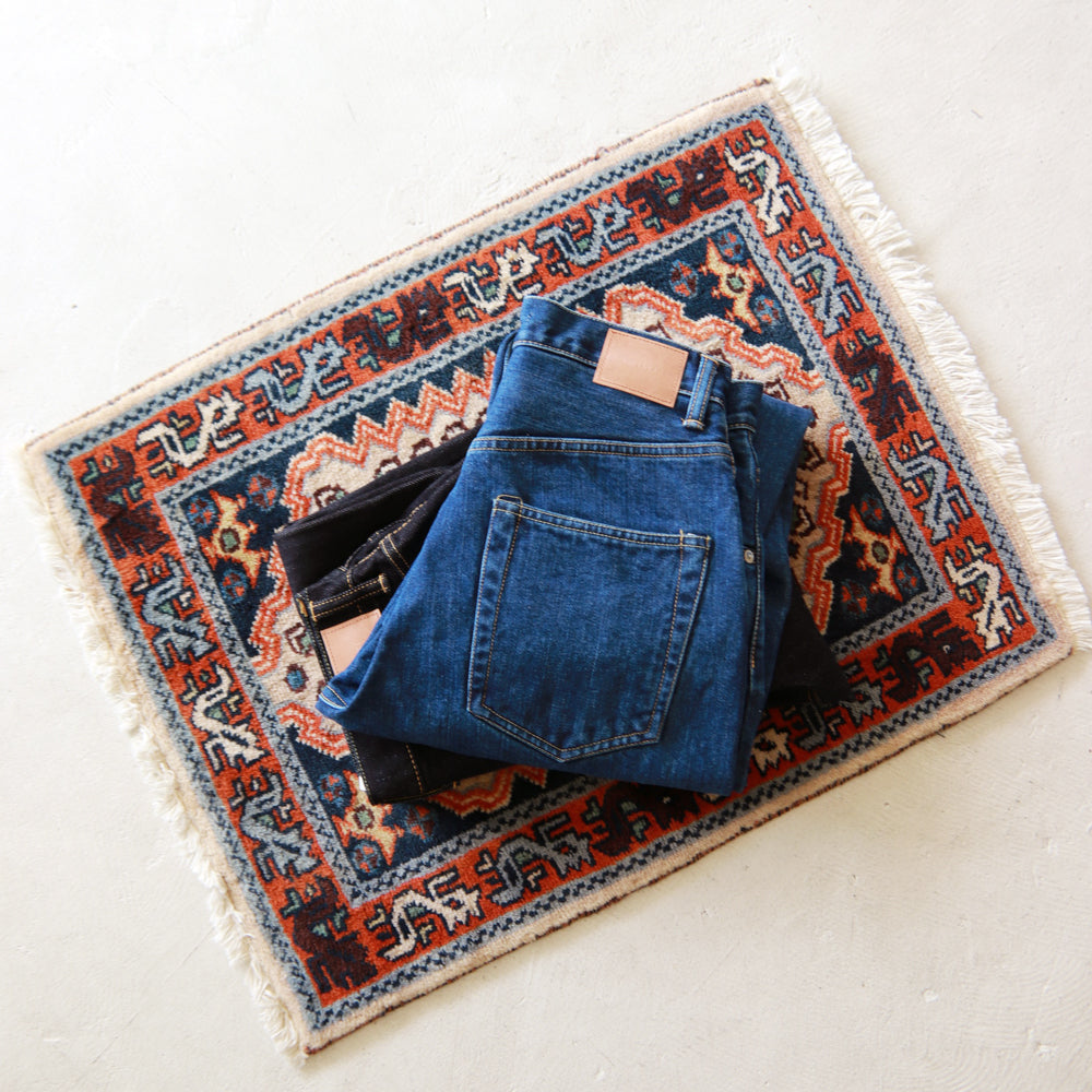 HATSKI Loose Tapered Denim -Used-Blue HTK-22001-U