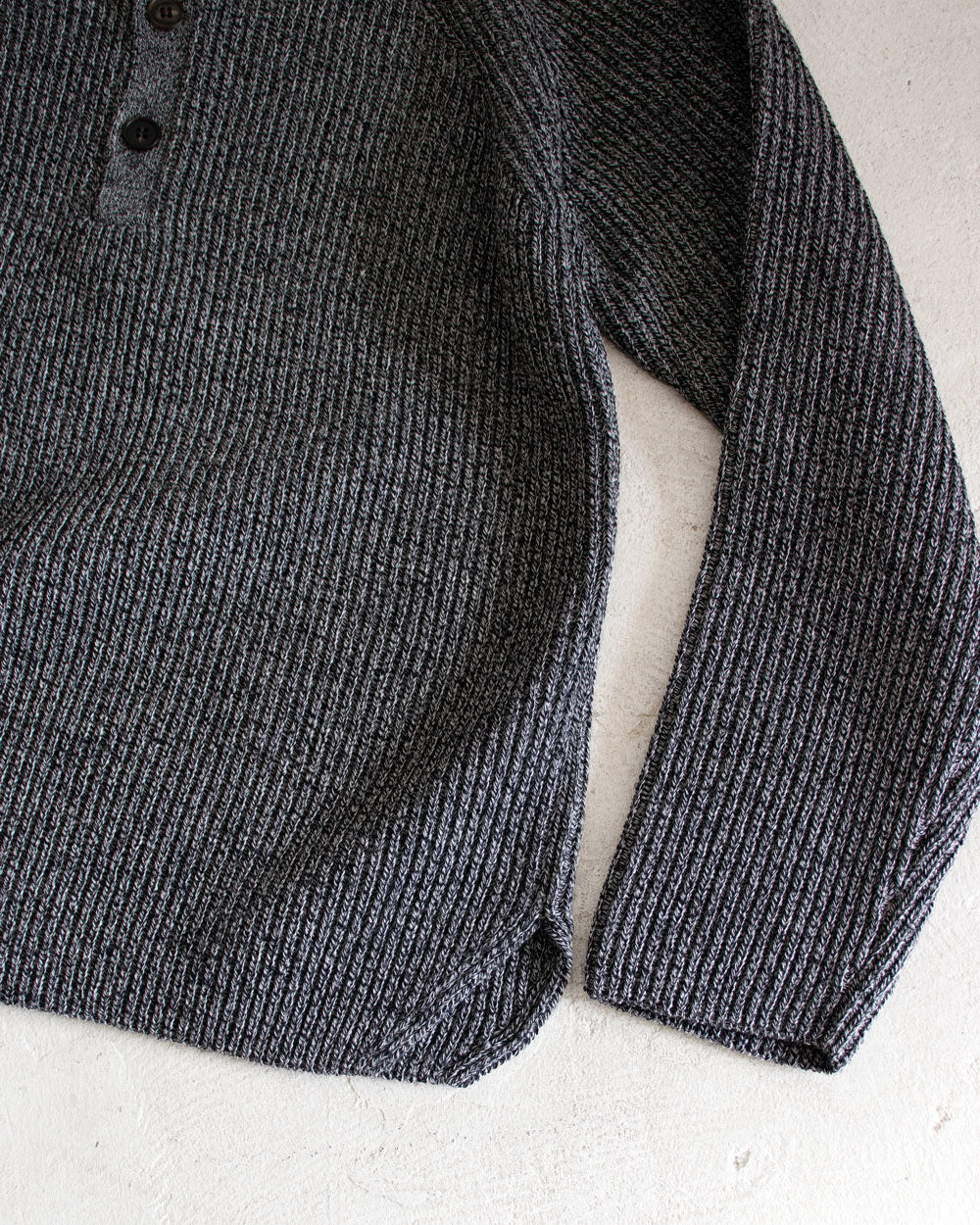 BATONER SOLID WOOL RIB POLO