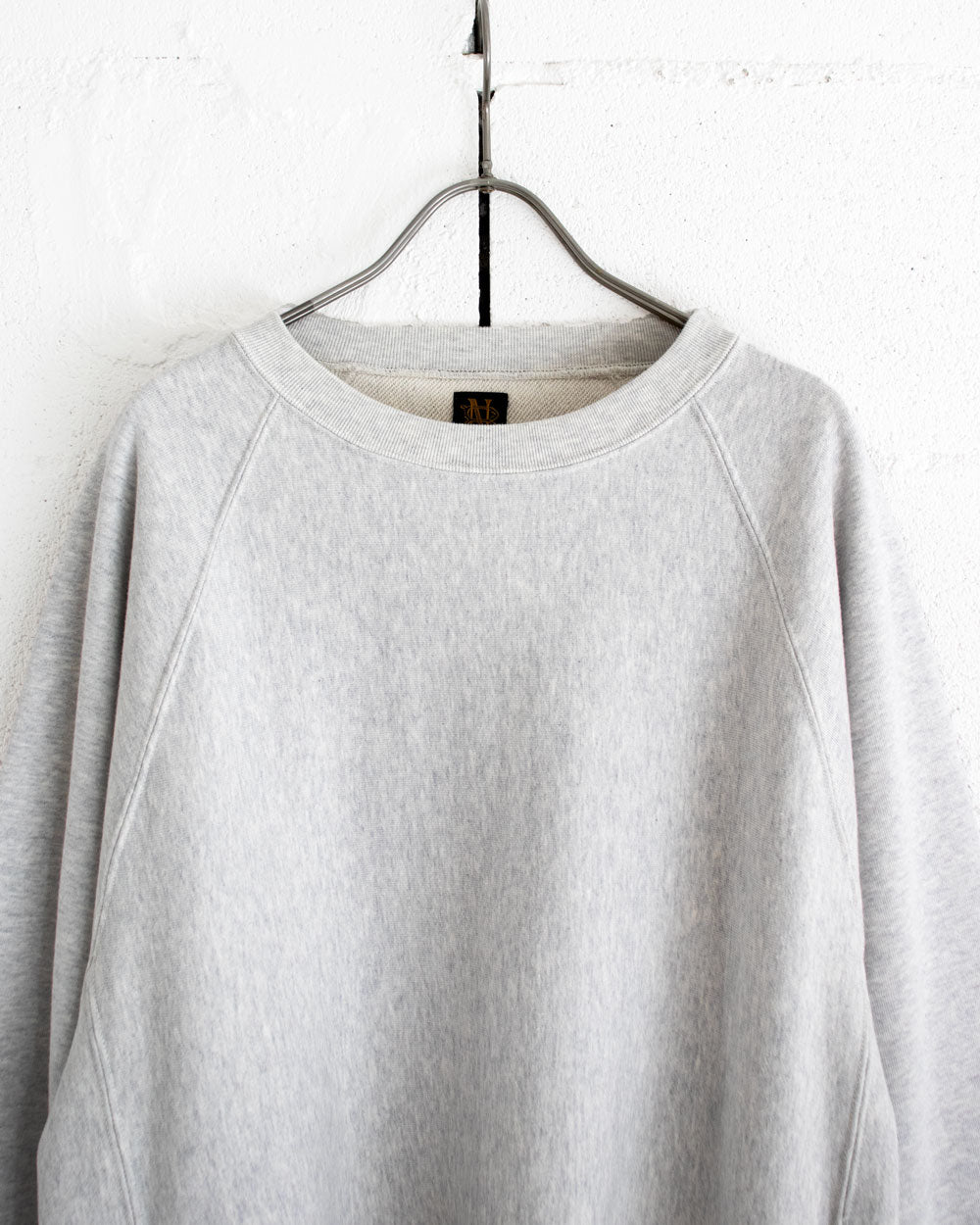 BATONER MELANGE COLOR JUMBERCA URAKE CREW NECK