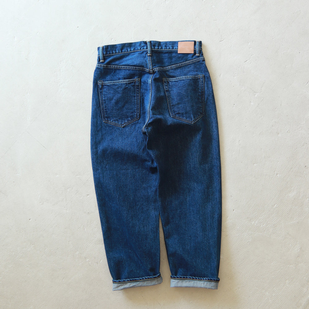 HATSKI Wide Tapered Denim -Used-Blue HTK-22003-U