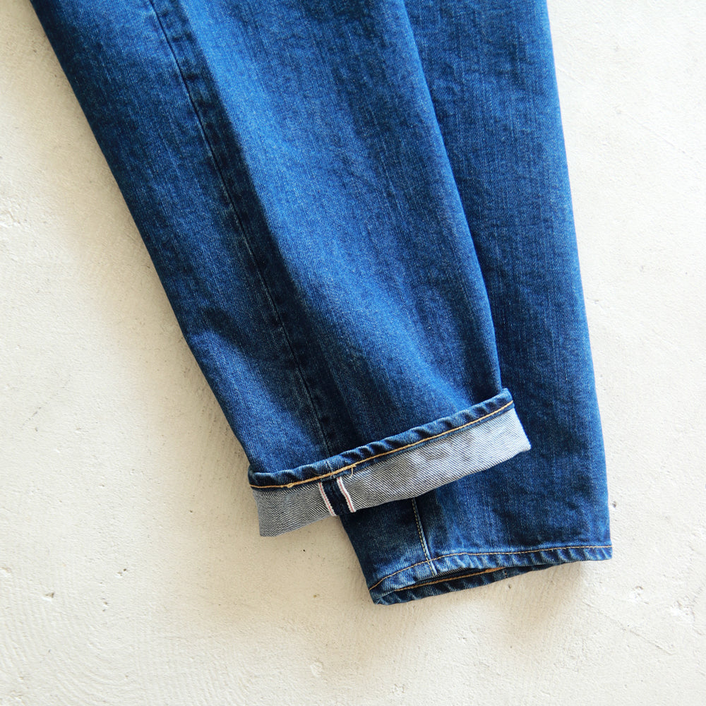 HATSKI Wide Tapered Denim -Used-Blue HTK-22003-U