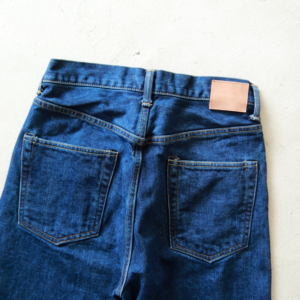 HATSKI Straight Denim -Used-Blue HTK-22004-U