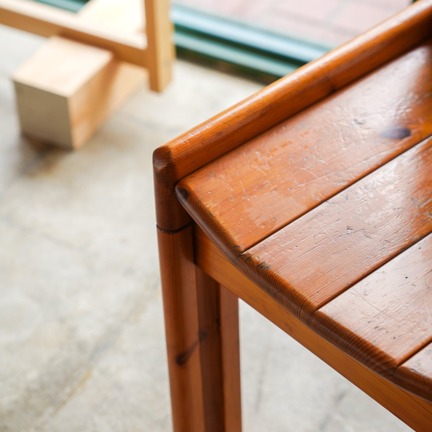 French Solid Pine Dining Chair