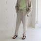 HATSKI Easy Linen Twill Slacks HTK-21006-L