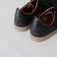 REPRODUCTION OF FOUND GERMAN MILITARY TRAINER BLACK